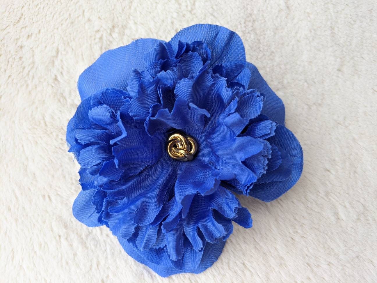 Blue Flower for Dog Collar Accessory