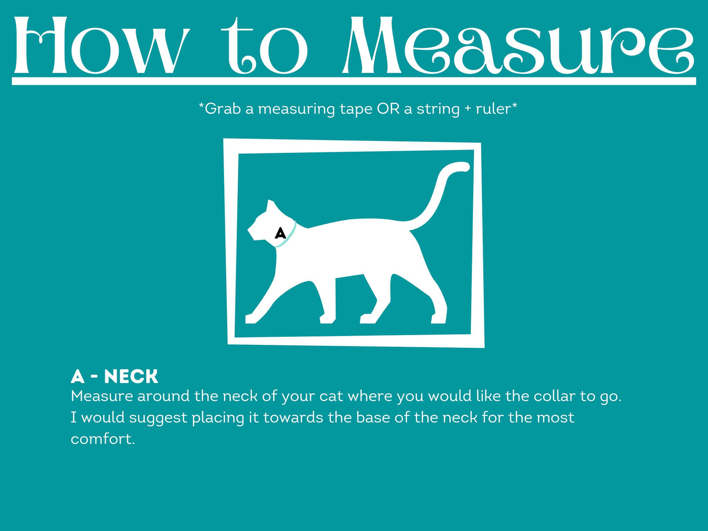 Adjustable Blue Green Collar Accessory for Cat