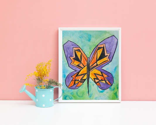 Cute Animal Original Watercolor Painting