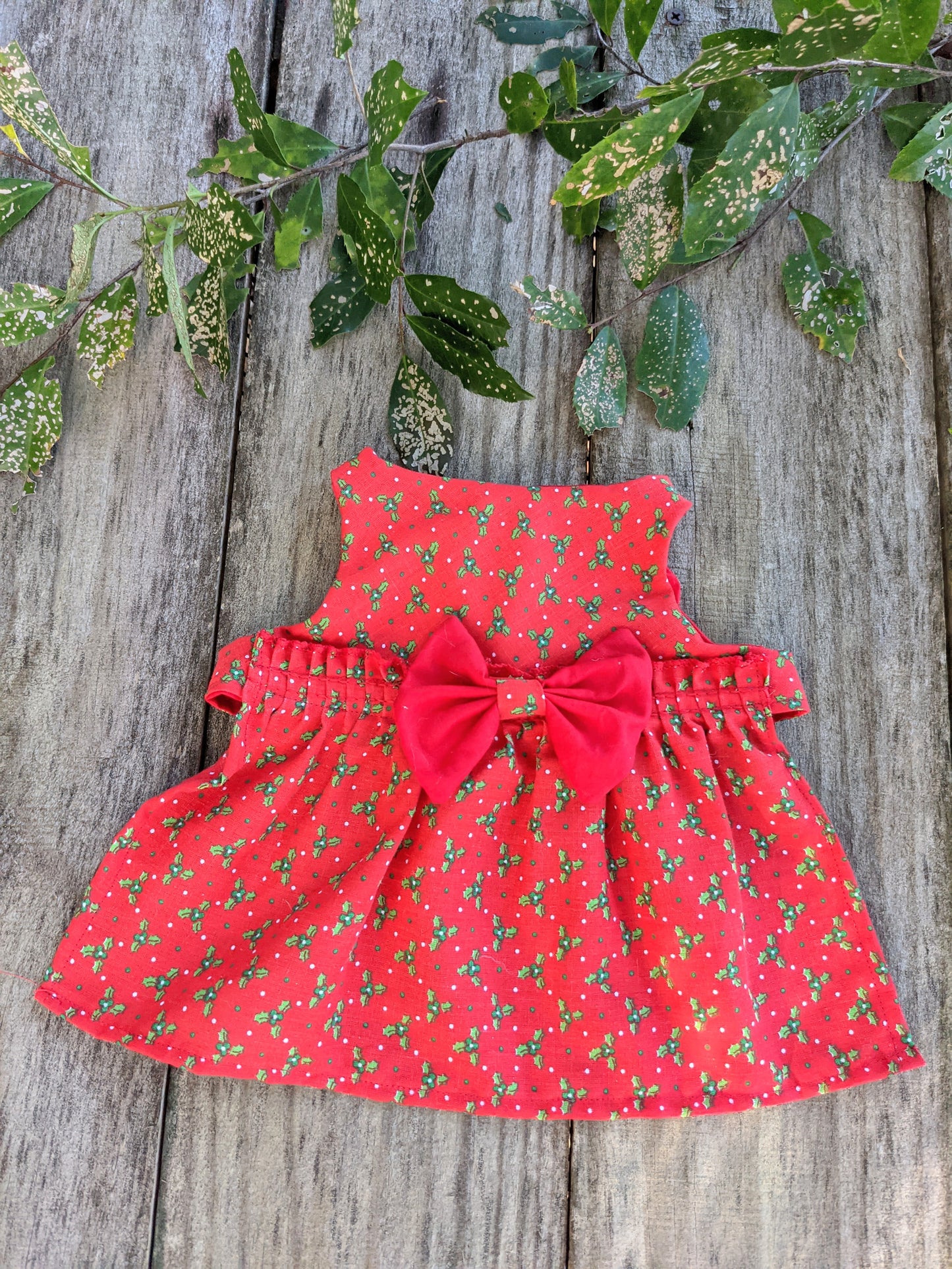 Cute Cat Christmas Dress for Cat