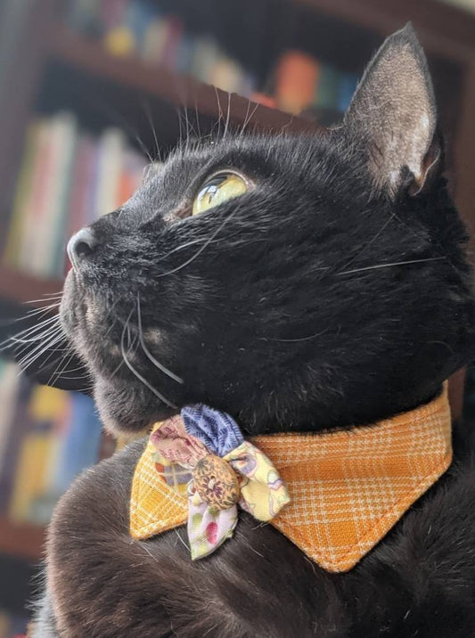 Cute Adjustable Cat Collar Accessory