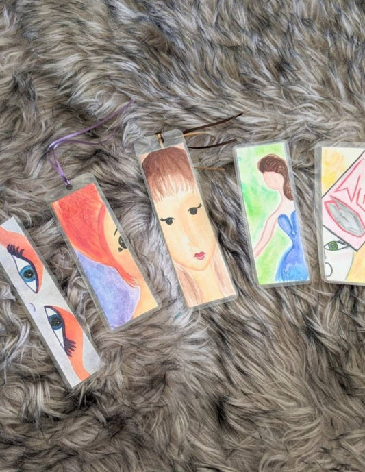 Watercolor Bookmarks for Teenagers