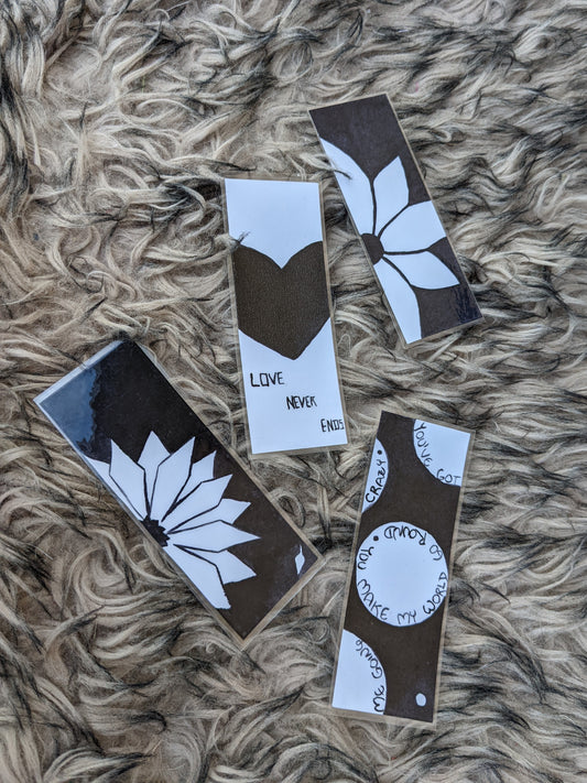 Ink Handpainted Bookmarks